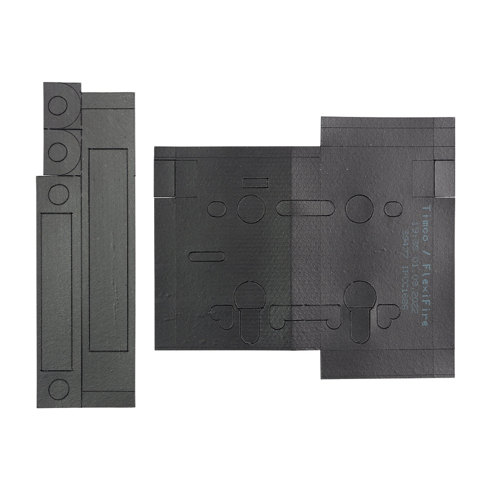 This is an image showing TIMCO Universal Intumescent Sashlock Kit - Universal - 1 Each TIMpac available from T.H Wiggans Ironmongery in Kendal, quick delivery at discounted prices.