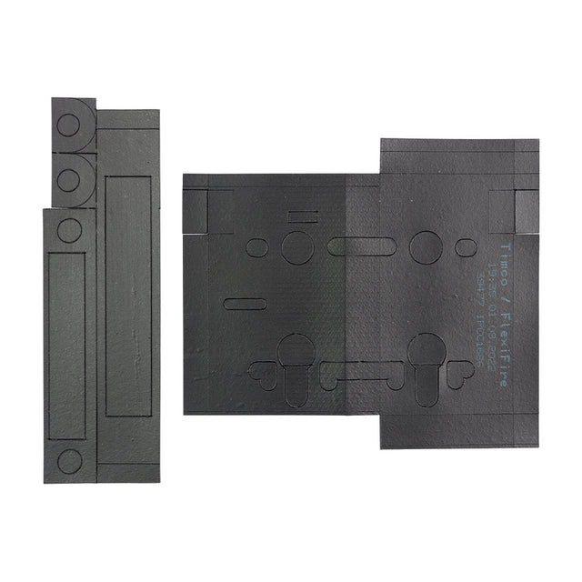 This is an image showing TIMCO Universal Intumescent Sashlock Kit - Universal - 1 Each TIMpac available from T.H Wiggans Ironmongery in Kendal, quick delivery at discounted prices.