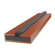 This is an image showing TIMCO Intumescent Fire & Smoke Seals - Door Pack - Brown - 15 x 4 x 1050mm - 5 Pieces Bag available from T.H Wiggans Ironmongery in Kendal, quick delivery at discounted prices.