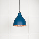 This is an image showing From The Anvil - Smooth Copper Brindley Pendant in Upstream available from T.H Wiggans Architectural Ironmongery in Kendal, quick delivery and discounted prices