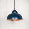 This is an image showing From The Anvil - Smooth Copper Harborne Pendant in Dusk available from T.H Wiggans Architectural Ironmongery in Kendal, quick delivery and discounted prices