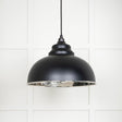 This is an image showing From The Anvil - Smooth Nickel Harborne Pendant in Elan Black available from T.H Wiggans Architectural Ironmongery in Kendal, quick delivery and discounted prices