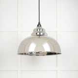 This is an image showing From The Anvil - Smooth Nickel Harborne Pendant available from T.H Wiggans Architectural Ironmongery in Kendal, quick delivery and discounted prices