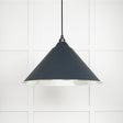 This is an image showing From The Anvil - Smooth Nickel Hockley Pendant in Soot available from T.H Wiggans Architectural Ironmongery in Kendal, quick delivery and discounted prices