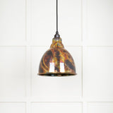 This is an image showing From The Anvil - Burnished Brindley Pendant available from T.H Wiggans Architectural Ironmongery in Kendal, quick delivery and discounted prices