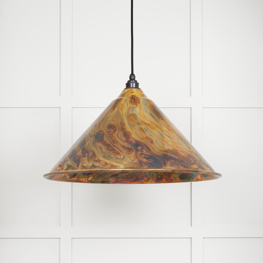 This is an image showing From The Anvil - Burnished Hockley Pendant available from T.H Wiggans Architectural Ironmongery in Kendal, quick delivery and discounted prices