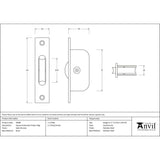 This is an image showing From The Anvil - Satin Chrome Square Ended Sash Pulley 75kg available from T.H Wiggans Architectural Ironmongery in Kendal, quick delivery and discounted prices