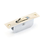 This is an image showing From The Anvil - Polished Nickel Square Ended Sash Pulley 75kg available from T.H Wiggans Architectural Ironmongery in Kendal, quick delivery and discounted prices