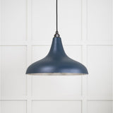 This is an image showing From The Anvil - Smooth Nickel Frankley Pendant in Dusk available from T.H Wiggans Architectural Ironmongery in Kendal, quick delivery and discounted prices