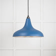This is an image showing From The Anvil - Smooth Nickel Frankley Pendant in Upstream available from T.H Wiggans Architectural Ironmongery in Kendal, quick delivery and discounted prices