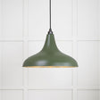 This is an image showing From The Anvil - Smooth Brass Frankley Pendant in Heath available from T.H Wiggans Architectural Ironmongery in Kendal, quick delivery and discounted prices