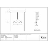 This is an image showing From The Anvil - Smooth Copper Flora Cluster Pendant in Upstream available from T.H Wiggans Architectural Ironmongery in Kendal, quick delivery and discounted prices