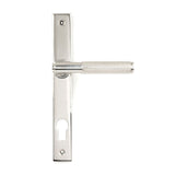 This is an image of From The Anvil - Polished Marine SS (316) Brompton Slimline Espag. Lock Set available to order from T.H Wiggans Architectural Ironmongery in Kendal, quick delivery and discounted prices.