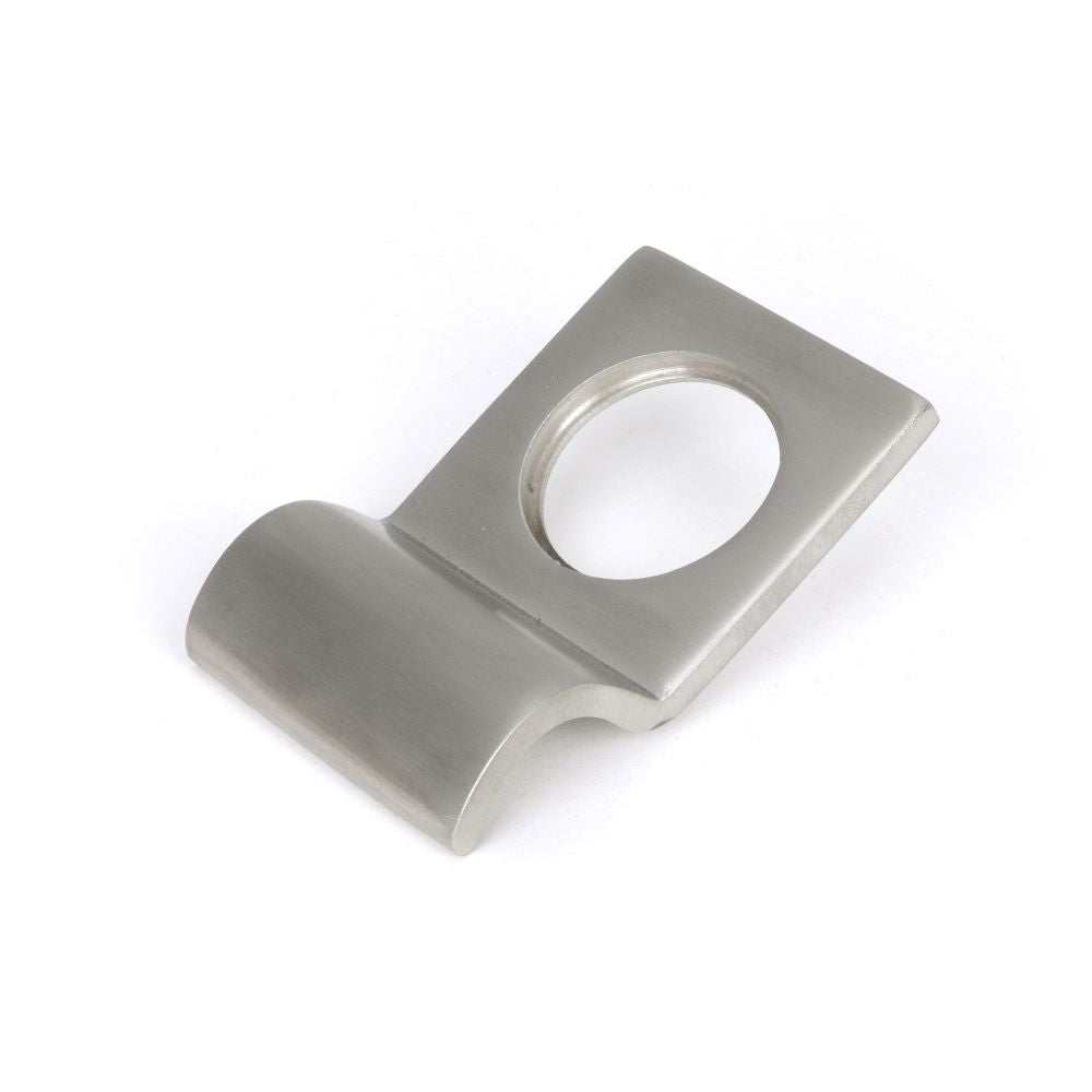 This is an image of From The Anvil - Satin Marine SS (316) Rim Cylinder Pull available to order from T.H Wiggans Architectural Ironmongery in Kendal, quick delivery and discounted prices.