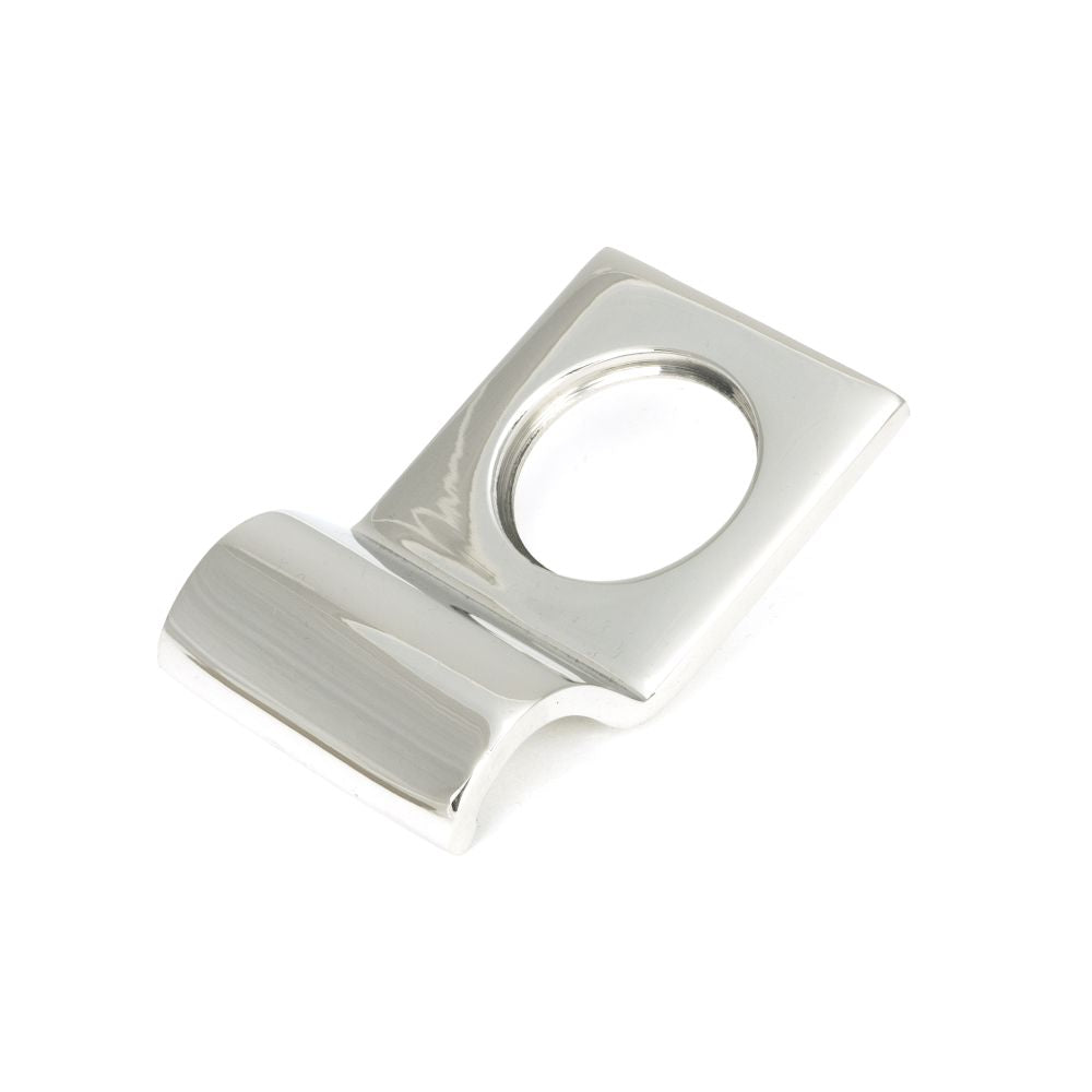 This is an image of From The Anvil - Polished Marine SS (316) Rim Cylinder Pull available to order from T.H Wiggans Architectural Ironmongery in Kendal, quick delivery and discounted prices.