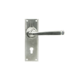 This is an image of From The Anvil - Satin Marine SS (316) Avon Lever Lock Set available to order from T.H Wiggans Architectural Ironmongery in Kendal, quick delivery and discounted prices.