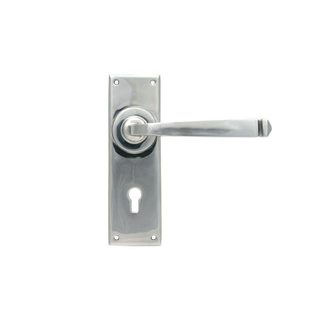 This is an image of From The Anvil - Polished Marine SS (316) Avon Lever Lock Set available to order from T.H Wiggans Architectural Ironmongery in Kendal, quick delivery and discounted prices.