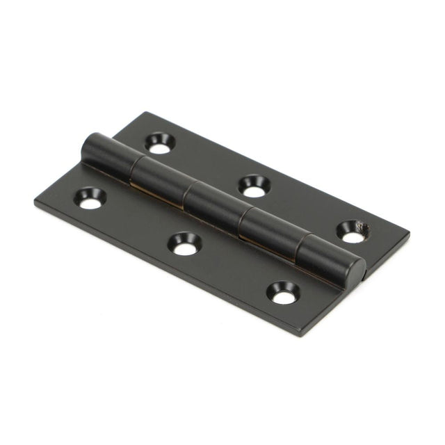 This is an image showing From The Anvil - Aged Bronze 2.5" Butt Hinge (pair) available from T.H Wiggans Architectural Ironmongery in Kendal, quick delivery and discounted prices