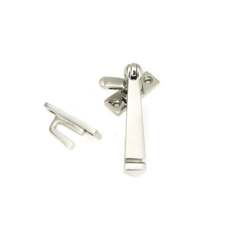 This is an image showing From The Anvil - Polished Marine SS (316) Locking Avon Fastener available from T.H Wiggans Architectural Ironmongery in Kendal, quick delivery and discounted prices