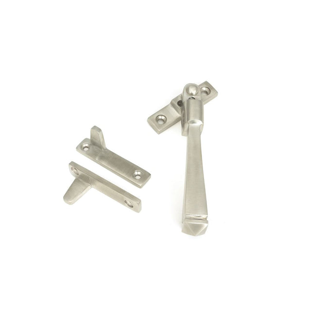 This is an image showing From The Anvil - Satin Marine SS (316) Night-Vent Locking Avon Fastener available from T.H Wiggans Architectural Ironmongery in Kendal, quick delivery and discounted prices