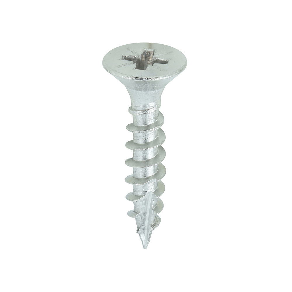 This is an image showing TIMCO Classic Multi-Purpose Screws - PZ - Double Countersunk - A2 Stainless Steel
 - 5.0 x 25 - 200 Pieces Box available from T.H Wiggans Ironmongery in Kendal, quick delivery at discounted prices.