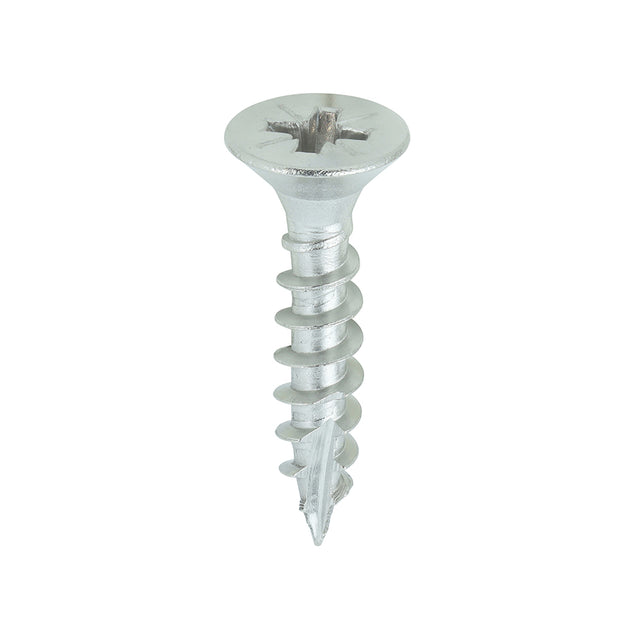 This is an image showing TIMCO Classic Multi-Purpose Screws - PZ - Double Countersunk - A2 Stainless Steel
 - 5.0 x 25 - 200 Pieces Box available from T.H Wiggans Ironmongery in Kendal, quick delivery at discounted prices.