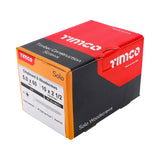 This is an image showing TIMCO Solo Chipboard & Woodscrews - PZ - Double Countersunk - Zinc - 5.0 x 60 - 200 Pieces Box available from T.H Wiggans Ironmongery in Kendal, quick delivery at discounted prices.