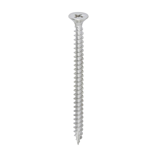 This is an image showing TIMCO Classic Multi-Purpose Screws - PZ - Double Countersunk - A2 Stainless Steel
 - 5.0 x 70 - 200 Pieces Box available from T.H Wiggans Ironmongery in Kendal, quick delivery at discounted prices.