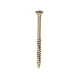 This is an image showing TIMCO Velocity Premium Multi-Use Screws - PZ - Double Countersunk - Yellow
 - 5.0 x 70 - 200 Pieces Box available from T.H Wiggans Ironmongery in Kendal, quick delivery at discounted prices.
