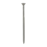 This is an image showing TIMCO Classic Multi-Purpose Screws - PZ - Double Countersunk - A4 Stainless Steel
 - 5.0 x 100 - 100 Pieces Box available from T.H Wiggans Ironmongery in Kendal, quick delivery at discounted prices.