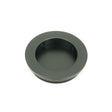 This is an image of From The Anvil - Matt Black 60mm Plain Round Pull available to order from T.H Wiggans Architectural Ironmongery in Kendal, quick delivery and discounted prices.