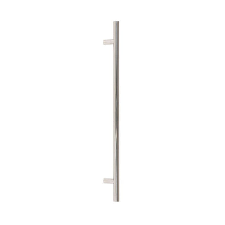 This is an image showing From The Anvil - Polished SS (316) 0.9m T Bar Handle B2B Fix 32mm available from trade door handles, quick delivery and discounted prices