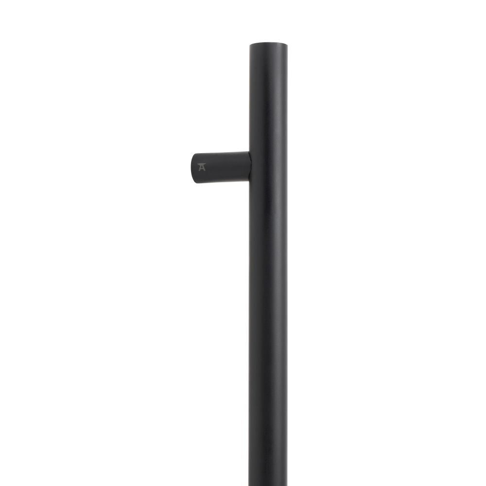 This is an image of From The Anvil - Matt Black SS (316) 0.6m T Bar Handle Bolt Fix 32mm available to order from T.H Wiggans Architectural Ironmongery in Kendal, quick delivery and discounted prices.