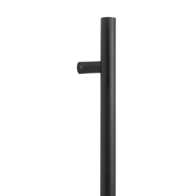 This is an image of From The Anvil - Matt Black SS (316) 0.9m T Bar Handle Secret Fix 32mm available to order from T.H Wiggans Architectural Ironmongery in Kendal, quick delivery and discounted prices.