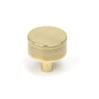 This is an image showing From The Anvil - Aged Brass Kelso Cabinet Knob - 32mm (No rose) available from T.H Wiggans Architectural Ironmongery in Kendal, quick delivery and discounted prices