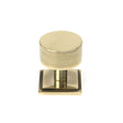 This is an image showing From The Anvil - Aged Brass Kelso Cabinet Knob - 32mm (Square) available from T.H Wiggans Architectural Ironmongery in Kendal, quick delivery and discounted prices