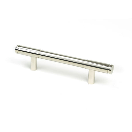 This is an image showing From The Anvil - Polished Nickel Kelso Pull Handle - Small available from T.H Wiggans Architectural Ironmongery in Kendal, quick delivery and discounted prices