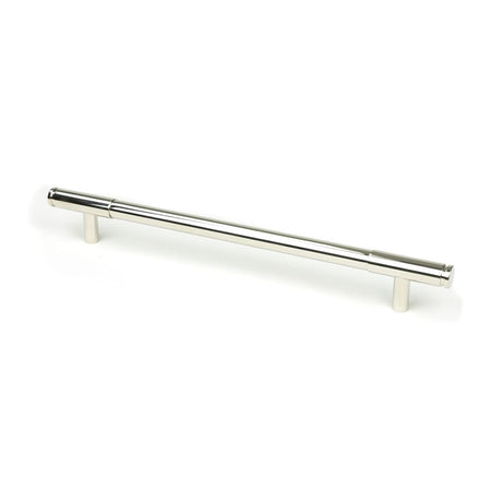 This is an image showing From The Anvil - Polished Nickel Kelso Pull Handle - Large available from T.H Wiggans Architectural Ironmongery in Kendal, quick delivery and discounted prices
