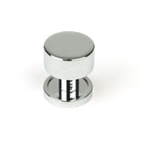 This is an image showing From The Anvil - Polished Chrome Kelso Cabinet Knob - 25mm (Plain) available from T.H Wiggans Architectural Ironmongery in Kendal, quick delivery and discounted prices