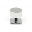 This is an image showing From The Anvil - Polished Chrome Kelso Cabinet Knob - 32mm (Square) available from T.H Wiggans Architectural Ironmongery in Kendal, quick delivery and discounted prices