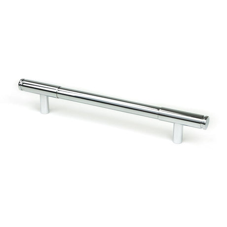 This is an image showing From The Anvil - Polished Chrome Kelso Pull Handle - Medium available from T.H Wiggans Architectural Ironmongery in Kendal, quick delivery and discounted prices