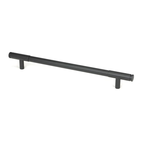 This is an image showing From The Anvil - Matt Black Kelso Pull Handle - Large available from T.H Wiggans Architectural Ironmongery in Kendal, quick delivery and discounted prices