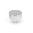 This is an image showing From The Anvil - Satin Chrome Kelso Cabinet Knob - 38mm (No rose) available from T.H Wiggans Architectural Ironmongery in Kendal, quick delivery and discounted prices