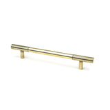This is an image showing From The Anvil - Aged Brass Judd Pull Handle - Medium available from T.H Wiggans Architectural Ironmongery in Kendal, quick delivery and discounted prices