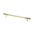 This is an image showing From The Anvil - Aged Brass Judd Pull Handle - Large available from T.H Wiggans Architectural Ironmongery in Kendal, quick delivery and discounted prices