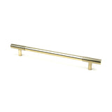 This is an image showing From The Anvil - Aged Brass Judd Pull Handle - Large available from T.H Wiggans Architectural Ironmongery in Kendal, quick delivery and discounted prices