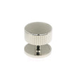 This is an image showing From The Anvil - Polished Nickel Judd Cabinet Knob - 38mm (Plain) available from T.H Wiggans Architectural Ironmongery in Kendal, quick delivery and discounted prices