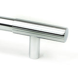This is an image showing From The Anvil - Polished Chrome Judd Pull Handle - Small available from trade door handles, quick delivery and discounted prices