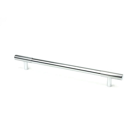 This is an image showing From The Anvil - Polished Chrome Judd Pull Handle - Large available from T.H Wiggans Architectural Ironmongery in Kendal, quick delivery and discounted prices