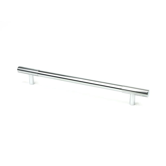This is an image showing From The Anvil - Polished Chrome Judd Pull Handle - Large available from T.H Wiggans Architectural Ironmongery in Kendal, quick delivery and discounted prices